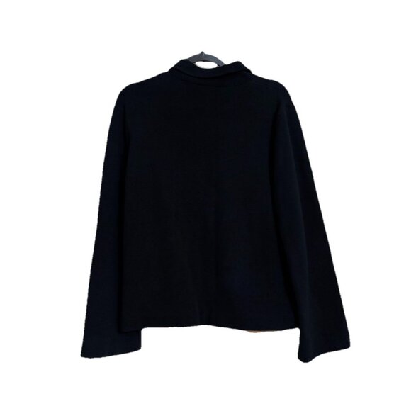 Talbots Double Breasted Jacket, Black, Medium - Picture 3 of 5